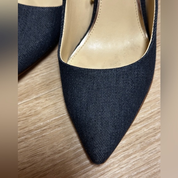Jessica Simpson Denim Pointed Toe Heels – Size 8.5 - Picture 4 of 8